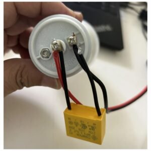Capacitor Condensador 3.3 uF 275 VAC Reemplaza Cable Neutro Para Instalación Smart Switch o Similar