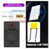 Capacitor Condensador 3.3 uF 275 VAC Reemplaza Cable Neutro Para Instalación Smart Switch o Similar