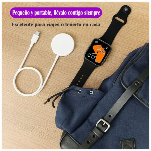 Cargador Inalámbrico Magnético USB-C Compatible con Apple Watch