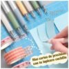 CORTADORA_LAPICERO_CUCHILLA_2 Cutter Lapicero Retráctil de Precisión + 4 Repuestos Cuchilla para Manualidades