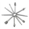 Set 10 Fresas Limas Brocas Rotativas Tallado Pulido Compatible con Dremel Taladro