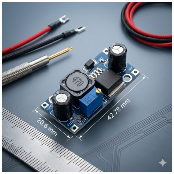 Modulo Reductor Voltaje LM2596S 3.2V-35V a 1.25V-30V 3A Step-Down DC-DC