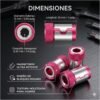 Pack 2 Anillos Magnéticos Universales para Desarmador Destornillador Taladro 1/4