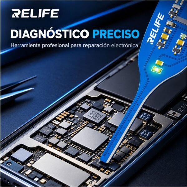 TESTEADOR_INDUCTANCIA_RELIFE_5 Probador de Inductancia RELIFE XA5 V2.0 Detector de Fallas USB-C Profesional